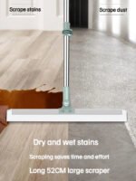 FlexiBroom silicone scraper broom