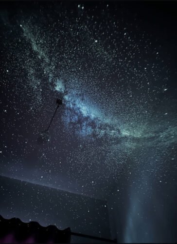 2-in-1 Galaxy Projector Night Light, Multifunctional Portable Starry Sky Night Light Projector with HD Films, USB Powered, Adjustable Brightness for Car and Bedroom Decoration (12PCS) photo review