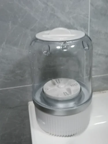 Underwear Washing Machine, Upgrade Mini Portable Washing Machine Rechargeable Underwear Washer Deep Cleans Small Clothes for Apartment, Dorm, RV, Travel & Hotel Use photo review