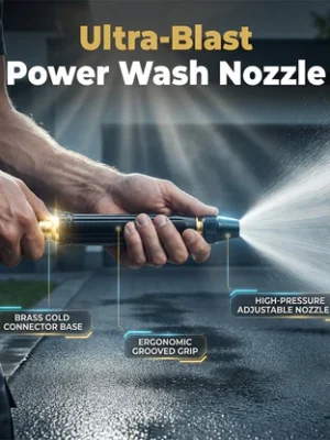 ⏳Last Day Buy 2 Get 1 Free! 💥High-Pressure Alloy Water Gun Nozzle👍💦
