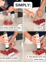 Chef Preserve Vacuum Sealer (Vacuum Sealer + 30 Bags)