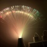 LED starry sky fiber optic light, colorful automatic color-changing starry night light, ambient flower lamp, bedside bedroom table lamp photo review