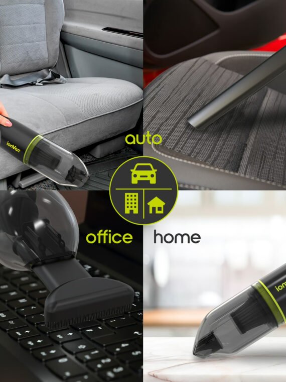 IonVac Handvac Handheld Cordless Vacuum, Pet-Friendly Multi-Surface Lightweight Vacuum Cleaner with USB Charging