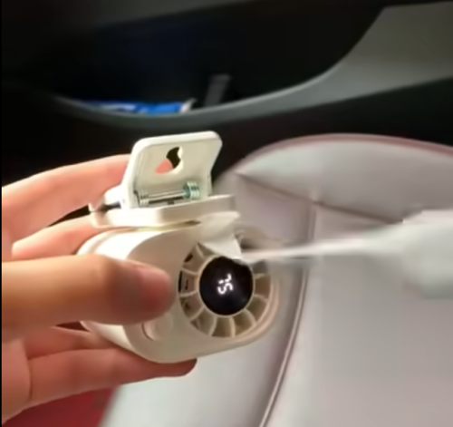 Hands-Free Personal Cooling Fan with LED Display photo review