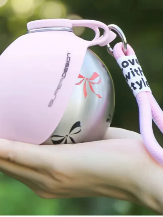 2-in-1 Portable Dog Water Bottle for Small Dogs - Leak-Proof