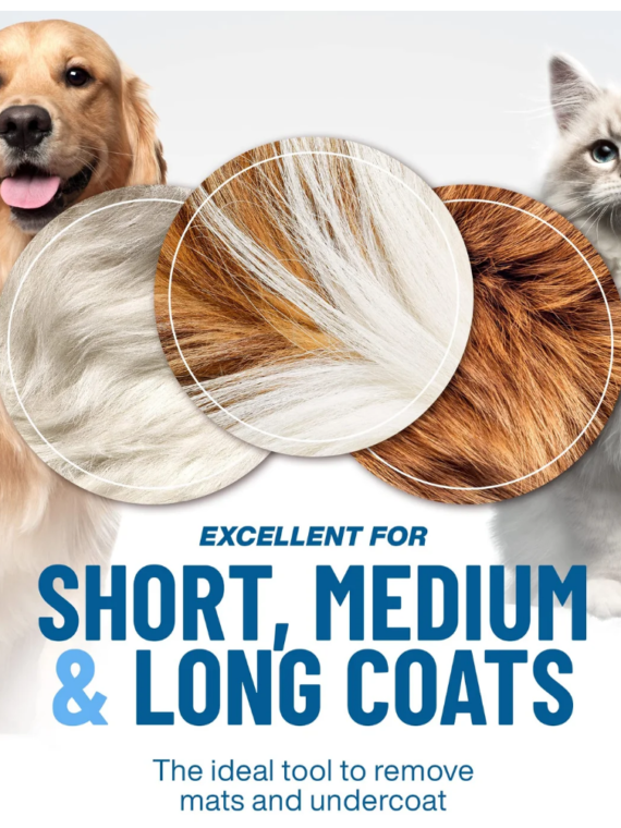 Professional Deshedding Tool For Dogs And Cats