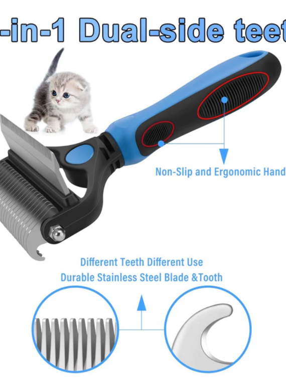 Professional Deshedding Tool For Dogs And Cats