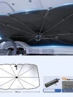 Bendable Car Windshield Sunshade Umbrella