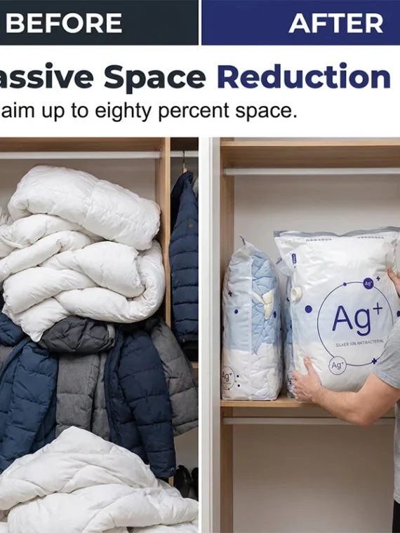 Vacuum Storage Bags for Quilt & Clothes