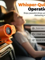 Hands-Free Personal Cooling Fan with LED Display