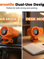 Hands-Free Personal Cooling Fan with LED Display
