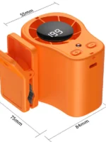 Hands-Free Personal Cooling Fan with LED Display