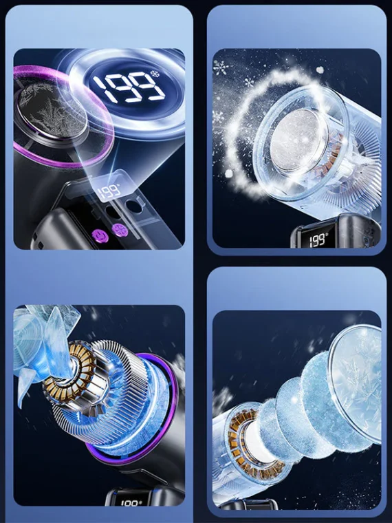 🌞Summer Hot Price Only Today🔥Portable Handheld & Foldable Silent Cooling Fan