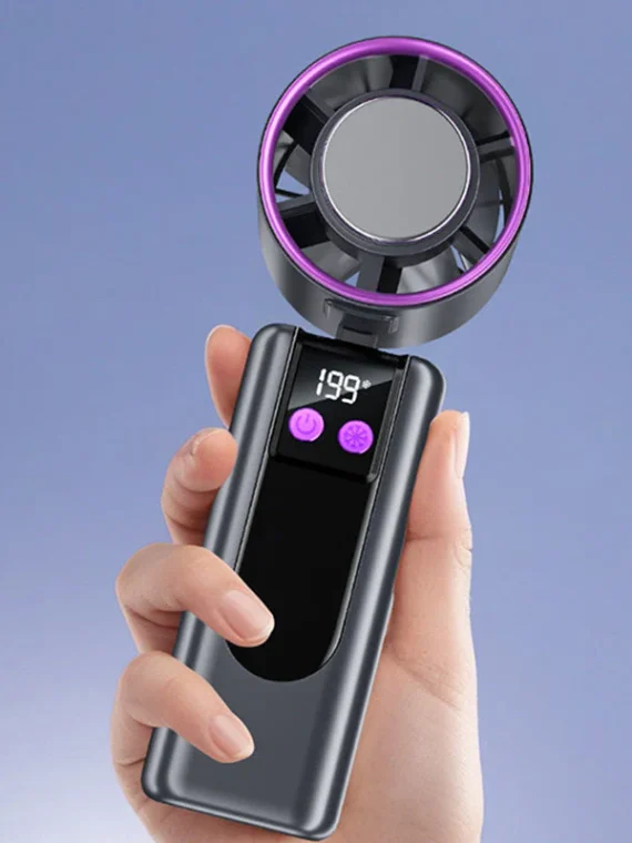 🌞Summer Hot Price Only Today🔥Portable Handheld & Foldable Silent Cooling Fan