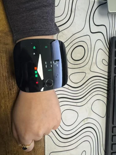 USB-C Rechargeable Wrist Blood Pressure Monitor photo review