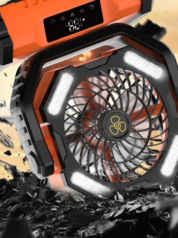 🏆HOT SALE 50%OFF🍃Portable Oscillating Fan with Remote Control