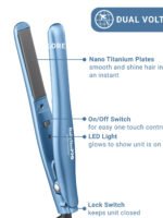 BaBylissPRO Nano Titanium 3/4" Ultra-Sleek Straightener