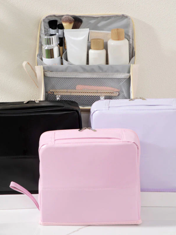 💄40% OFF NOW! 👜 Handheld Partitioned Cosmetic Bag – Multi-compartment, Lightweight & Stylish Design ✨