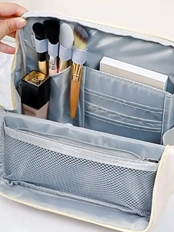 💄40% OFF NOW! 👜 Handheld Partitioned Cosmetic Bag – Multi-compartment, Lightweight & Stylish Design ✨